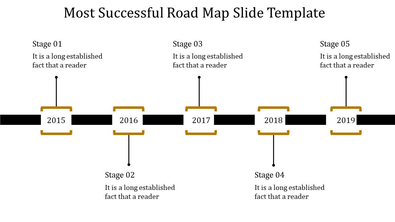 Creative Roadmap Timeline Template and Google Slides Themes
